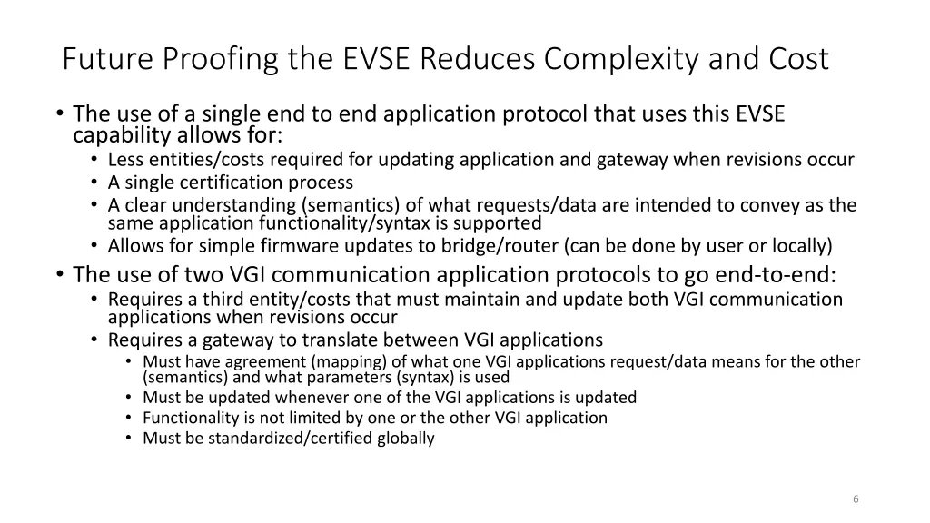 future proofing the evse reduces complexity