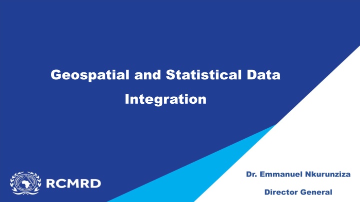 geospatial and statistical data integration