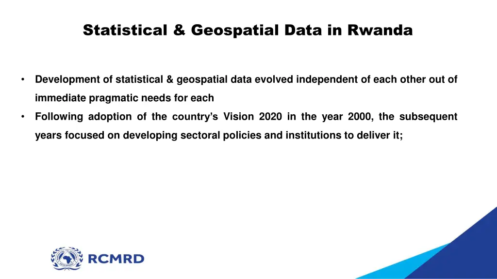 statistical geospatial data in rwanda