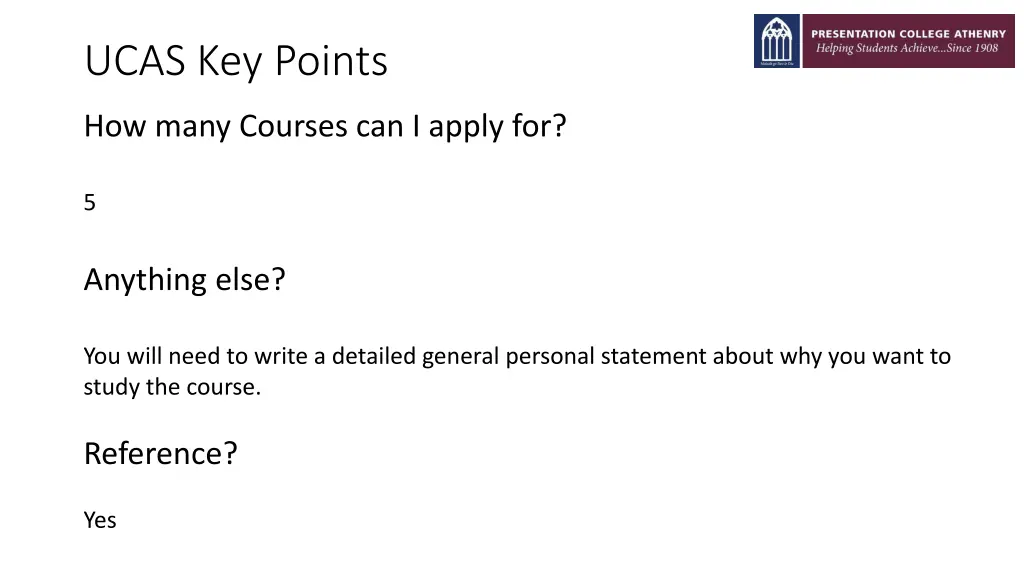 ucas key points 3