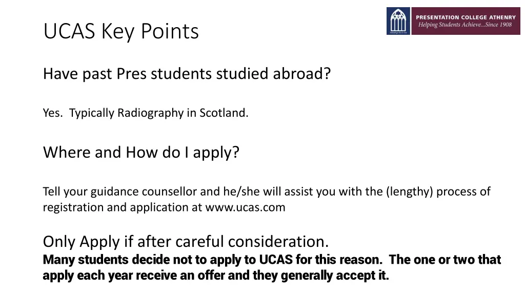 ucas key points 4