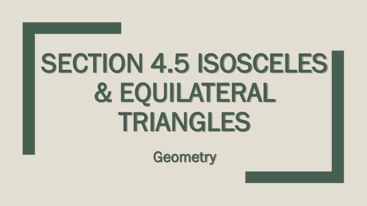 section 4 5 isosceles section 4 5 isosceles