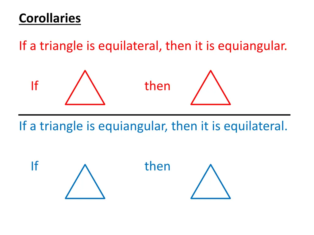 corollaries