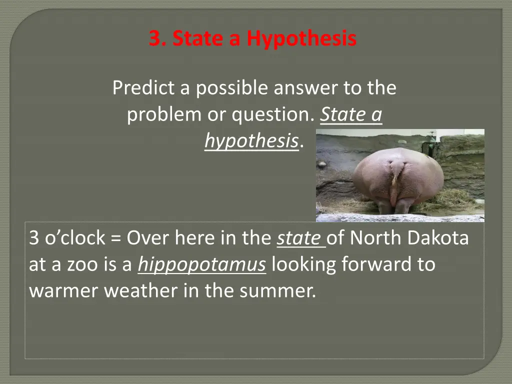 3 state a hypothesis