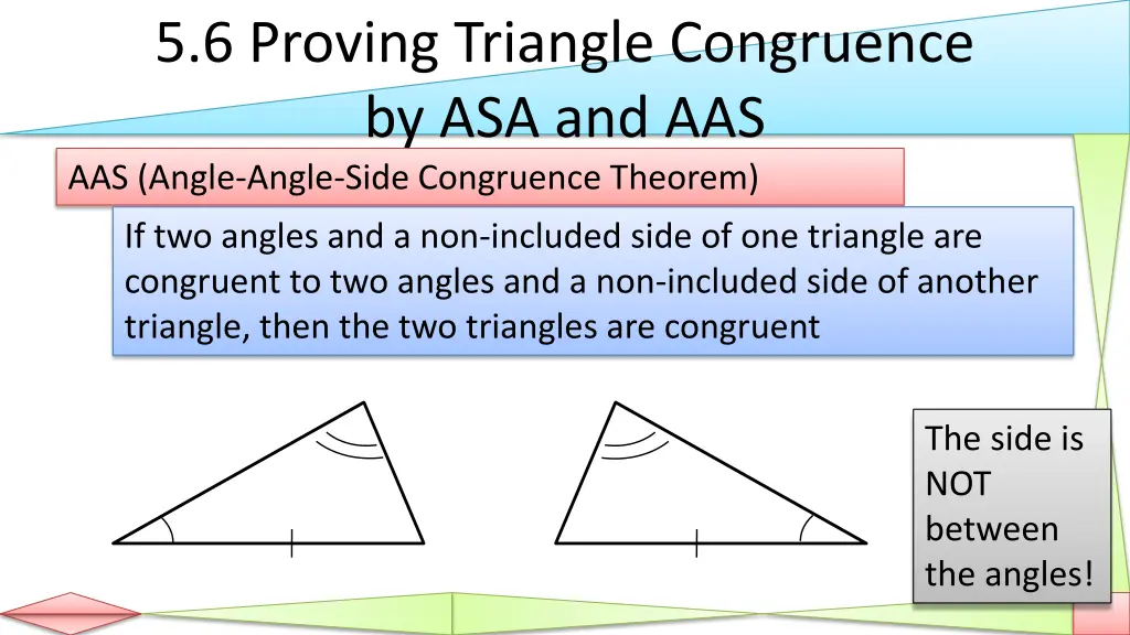 5 6 proving triangle congruence 2