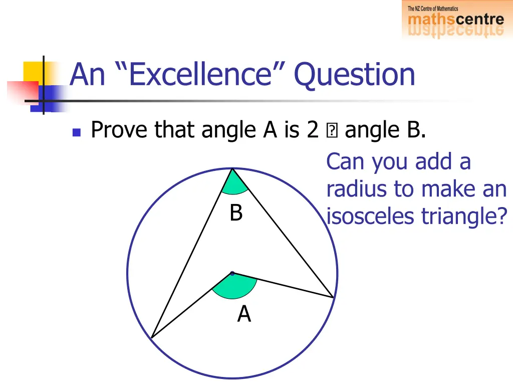 an excellence question