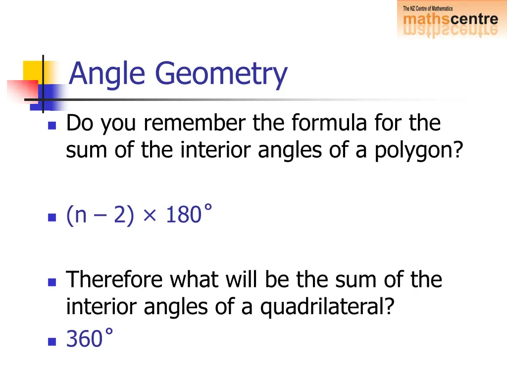 angle geometry 9