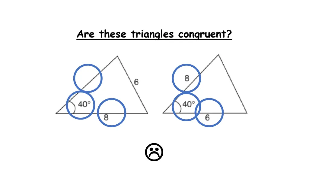 are these triangles congruent 4