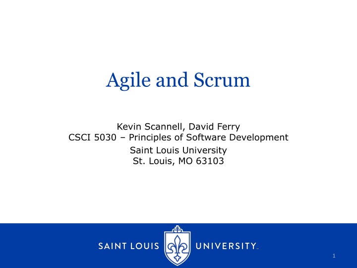 agile and scrum