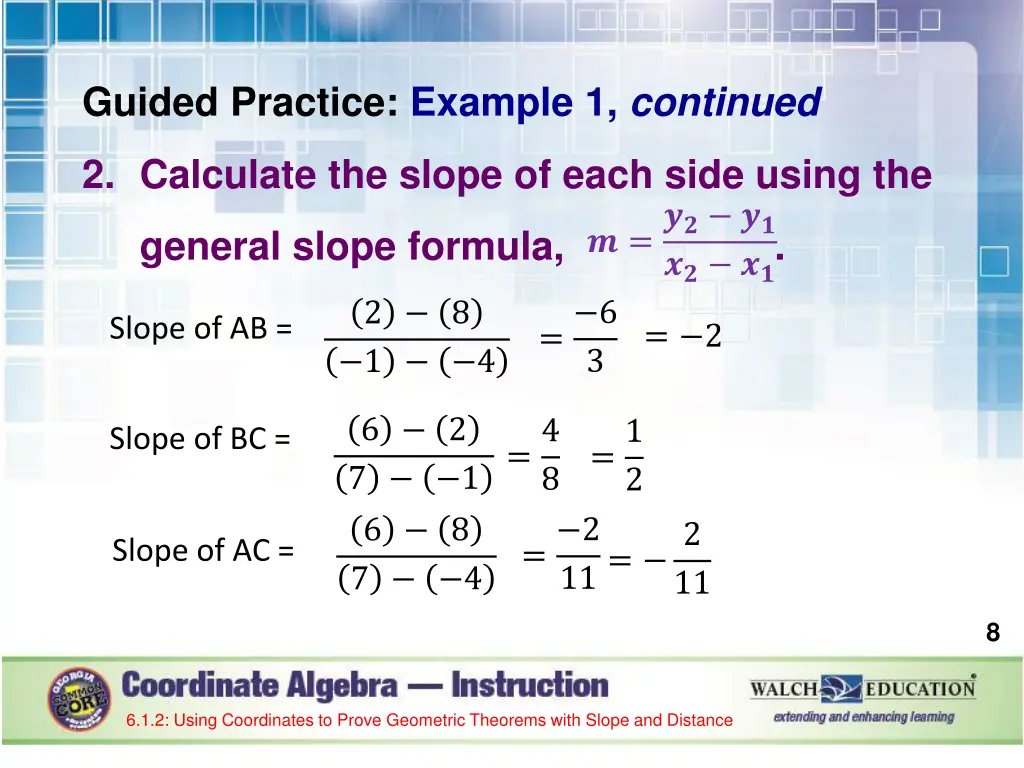 guided practice example 1 continued 1