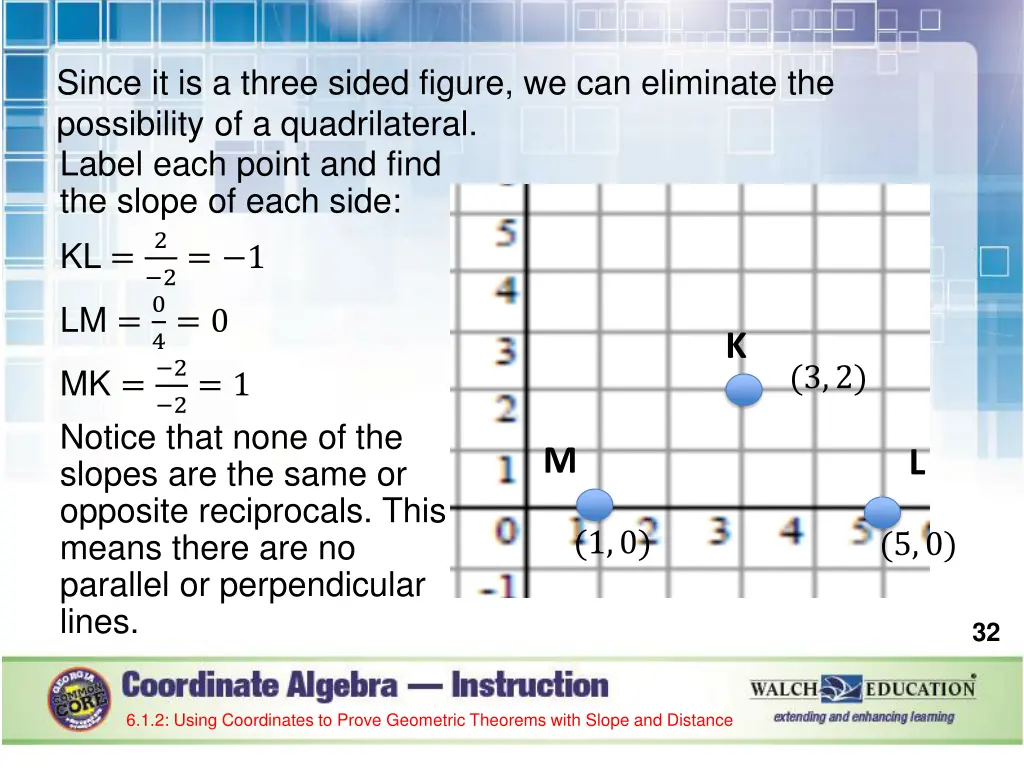 since it is a three sided figure we can eliminate