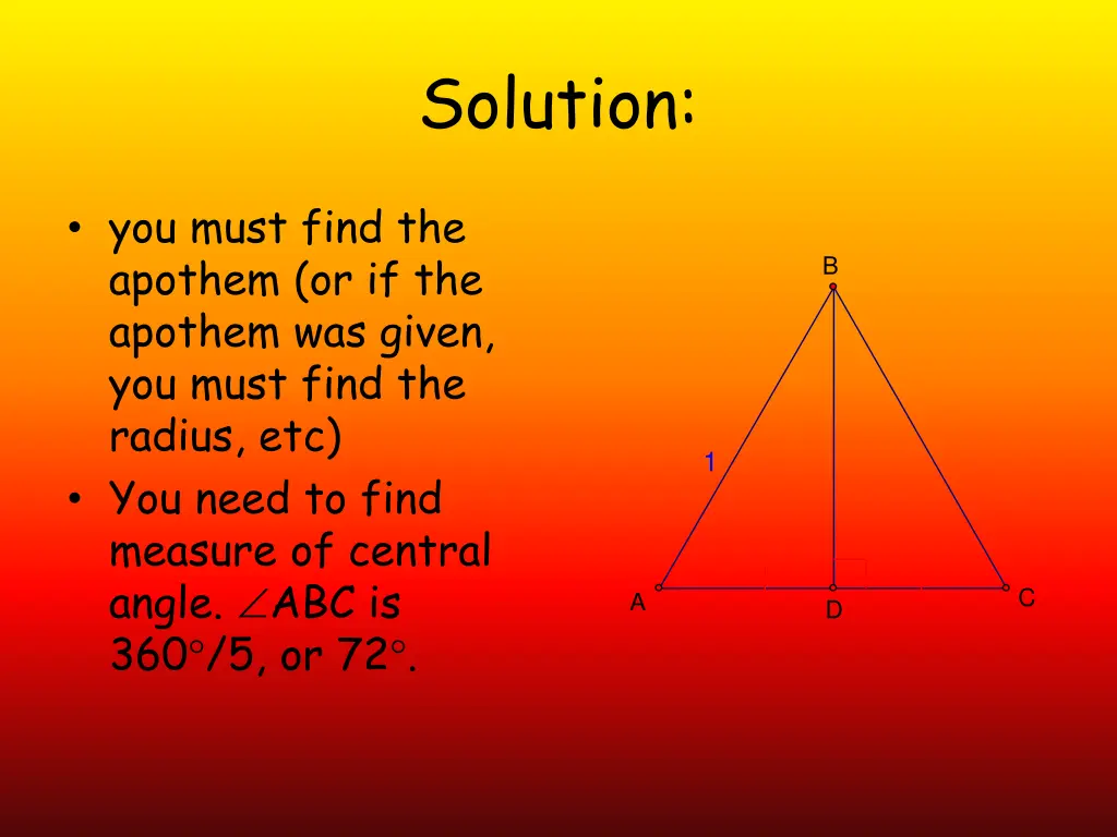 solution