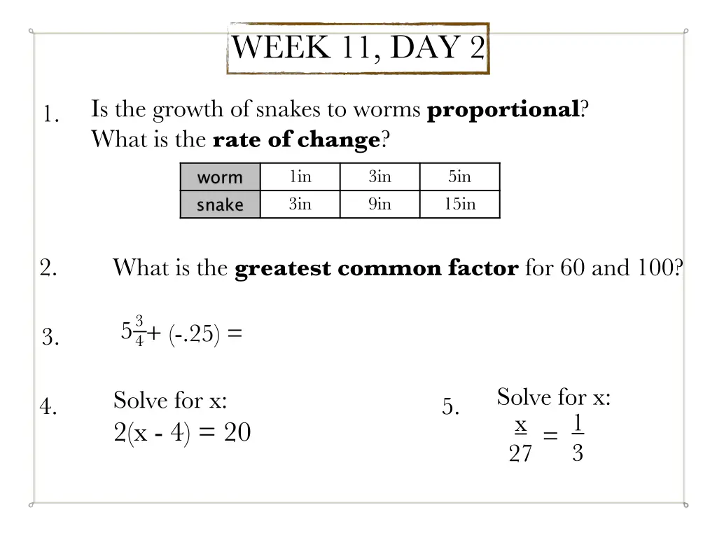 week 11 day 2