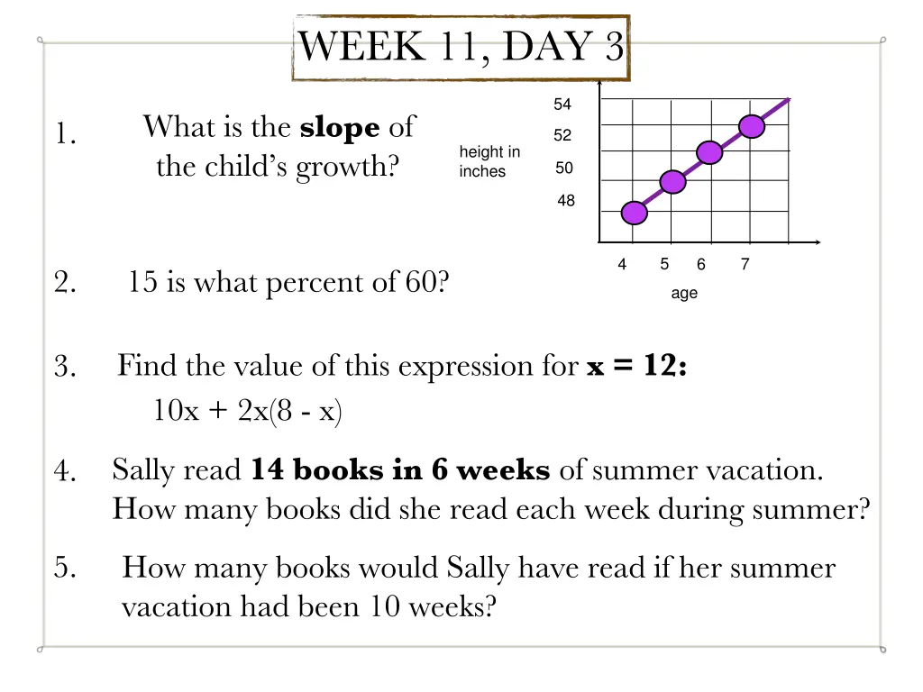 week 11 day 3