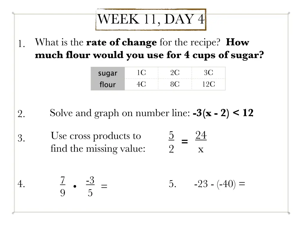 week 11 day 4