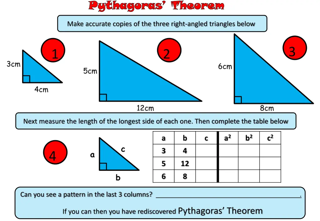 pythagoras theorem 1