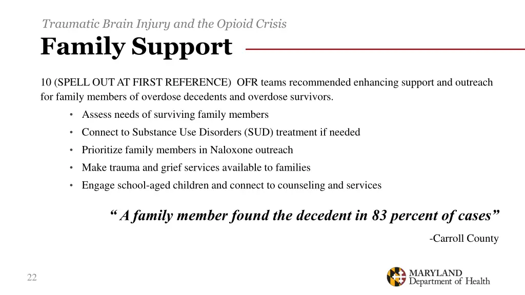 traumatic brain injury and the opioid crisis 18