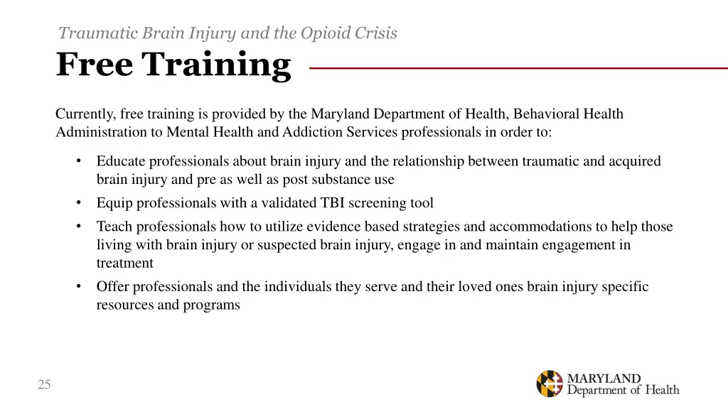 traumatic brain injury and the opioid crisis 21