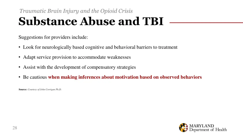 traumatic brain injury and the opioid crisis 24