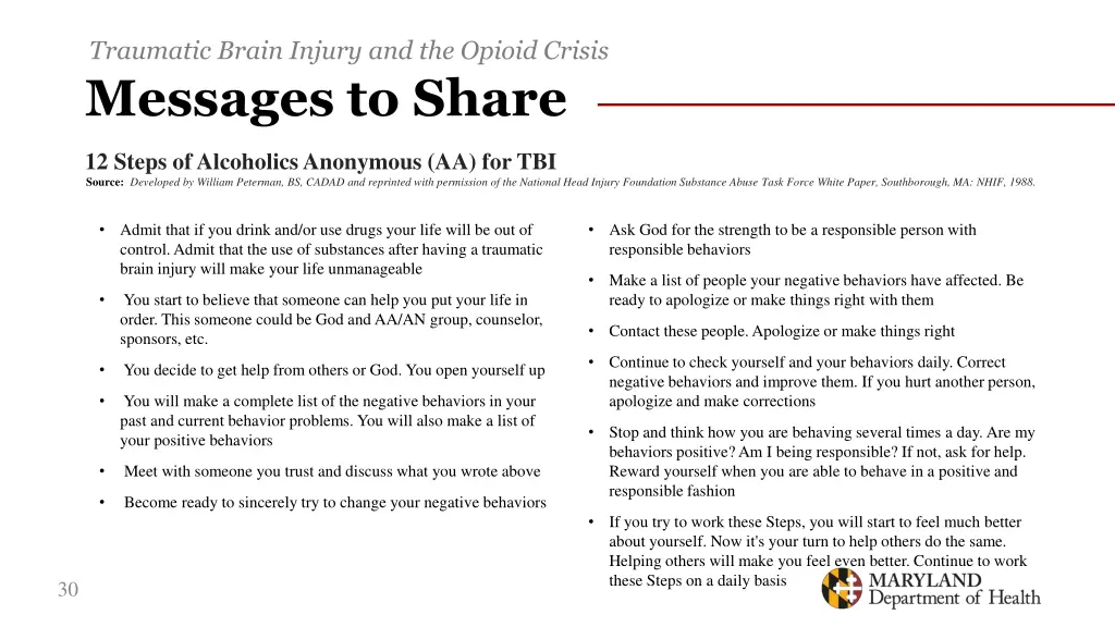 traumatic brain injury and the opioid crisis 26