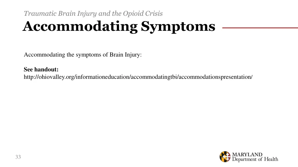 traumatic brain injury and the opioid crisis 29