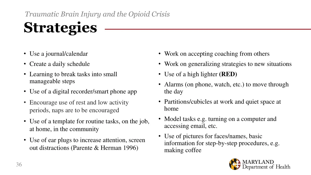 traumatic brain injury and the opioid crisis 32