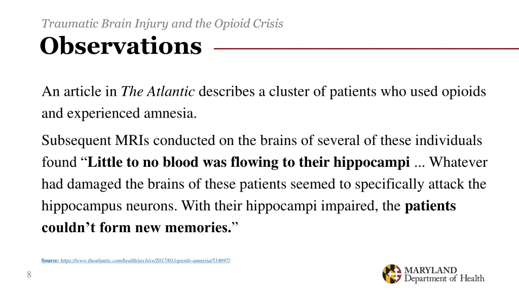 traumatic brain injury and the opioid crisis 4