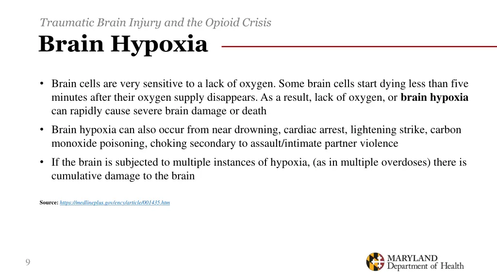 traumatic brain injury and the opioid crisis 5