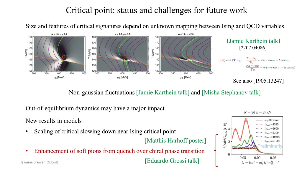 critical point status and challenges for future 1