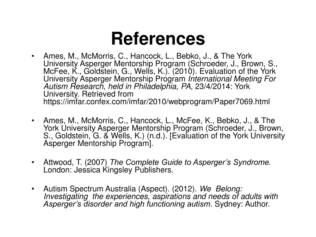 references