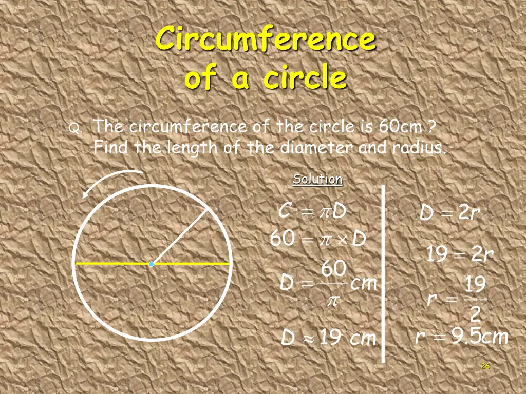 circumference of a circle 3