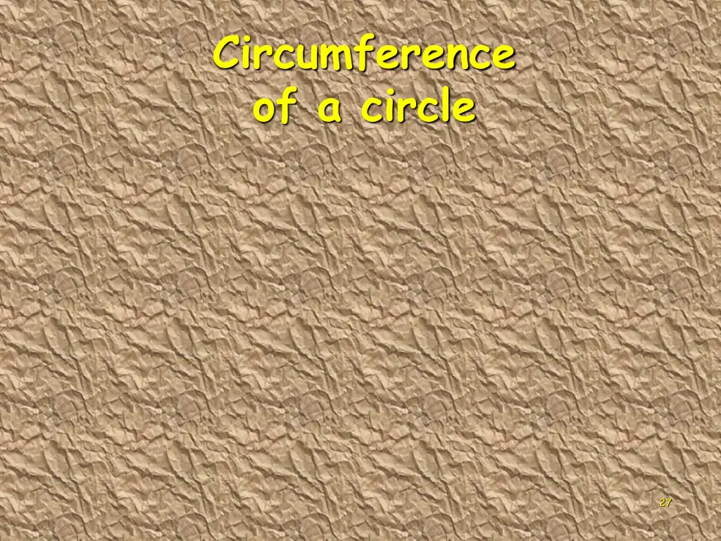 circumference of a circle 4