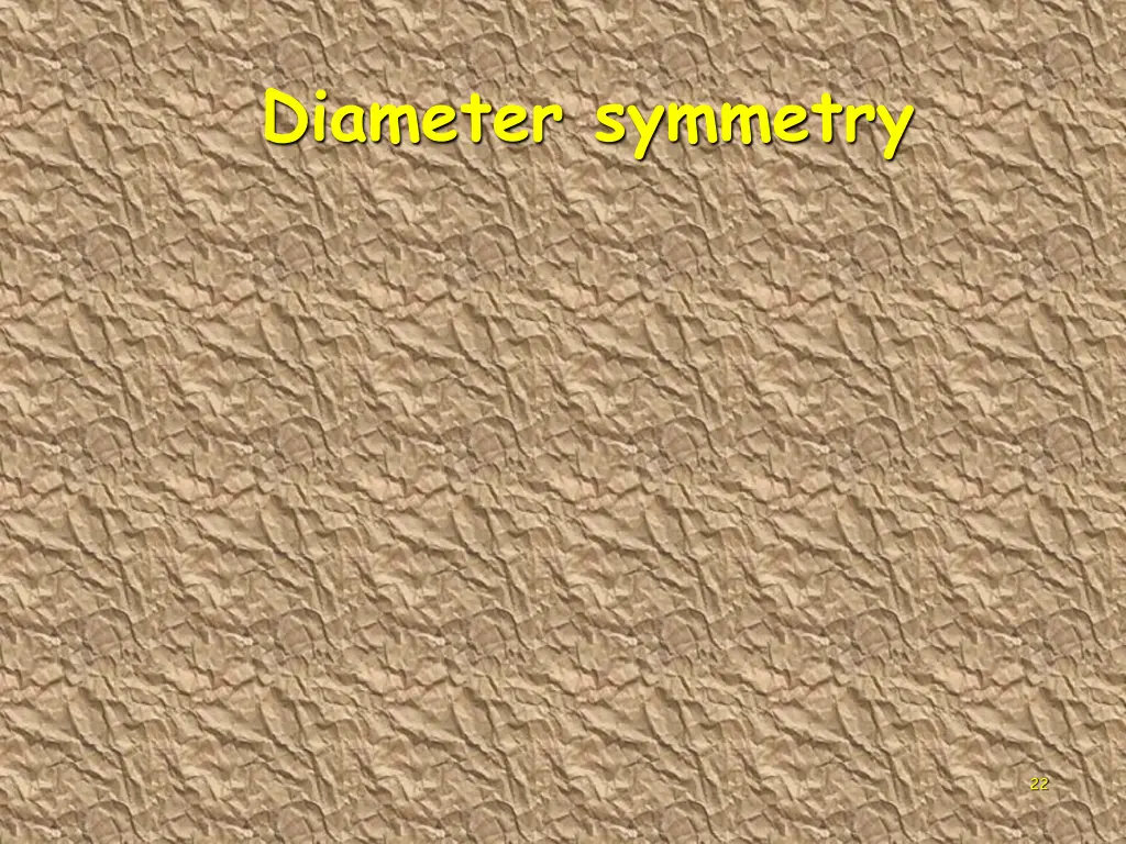 diameter symmetry 3