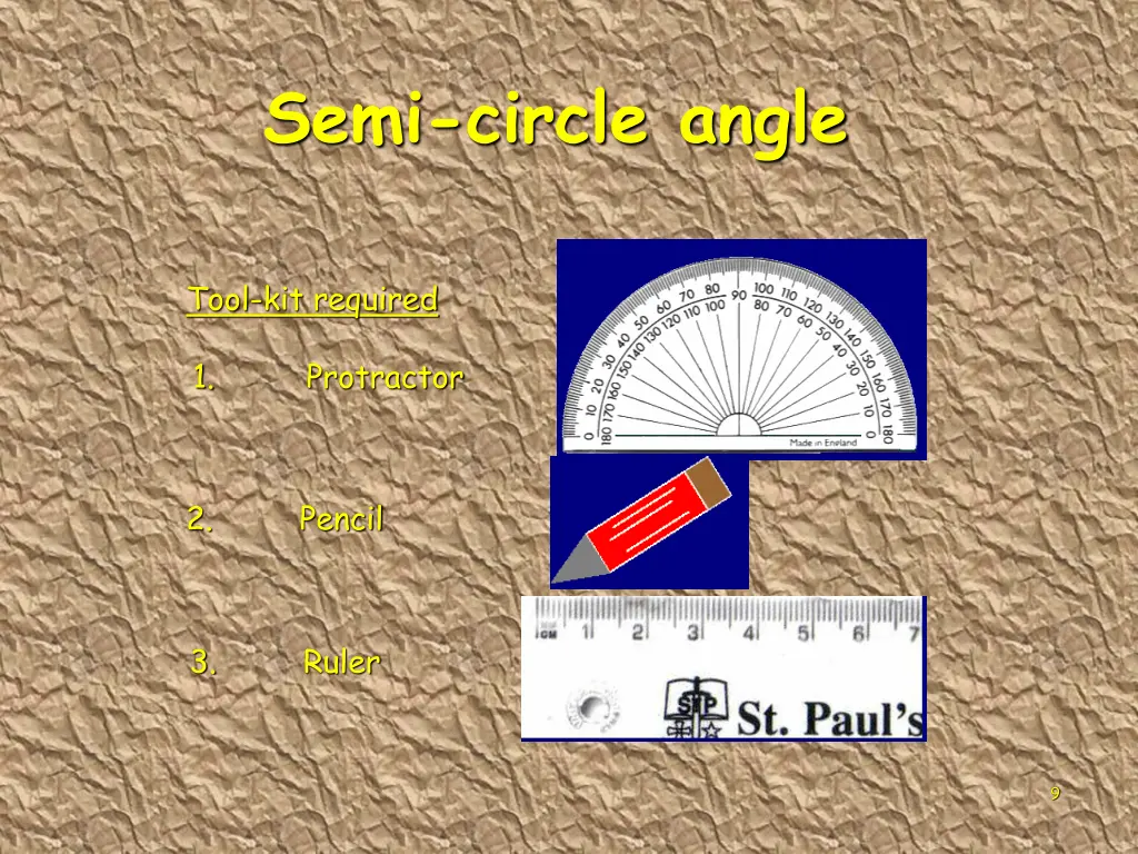 semi circle angle 1