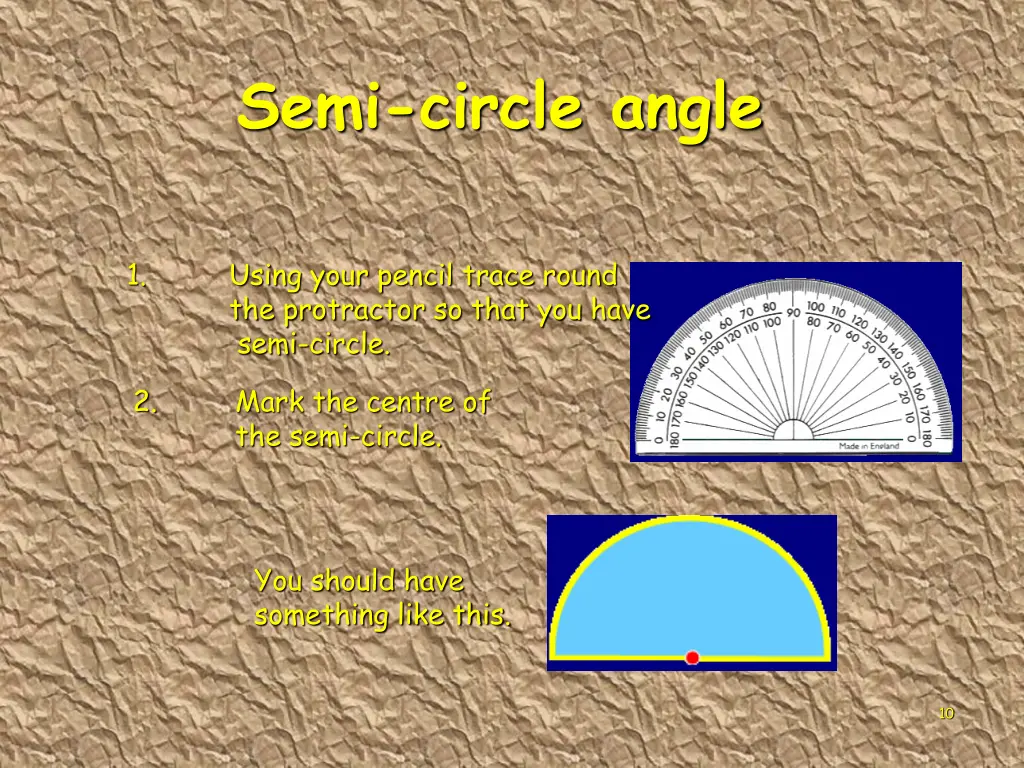 semi circle angle 2