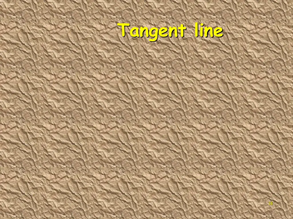 tangent line 4