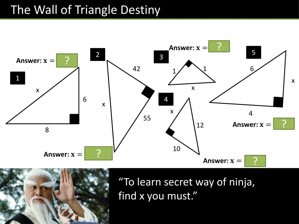 the wall of triangle destiny