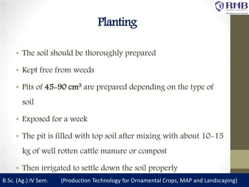 b sc ag iv sem production technology 4