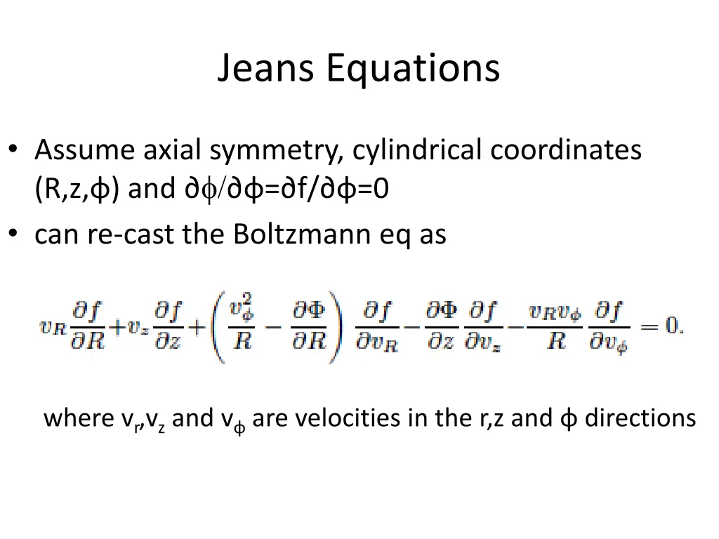 jeans equations 1