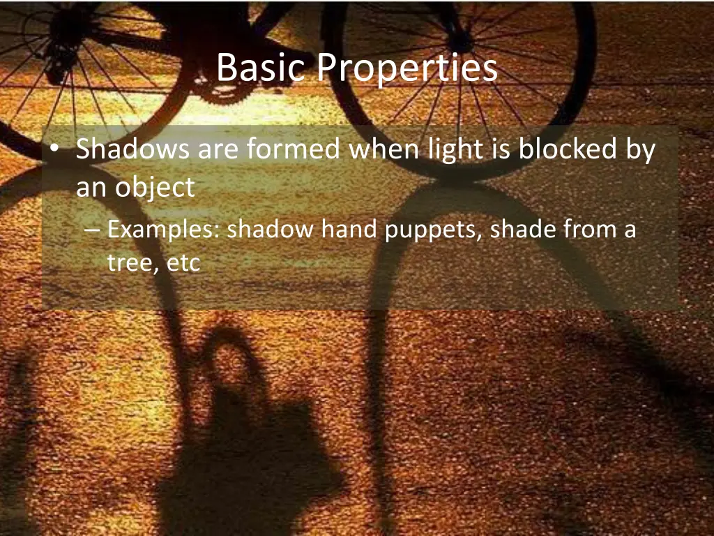 basic properties 3