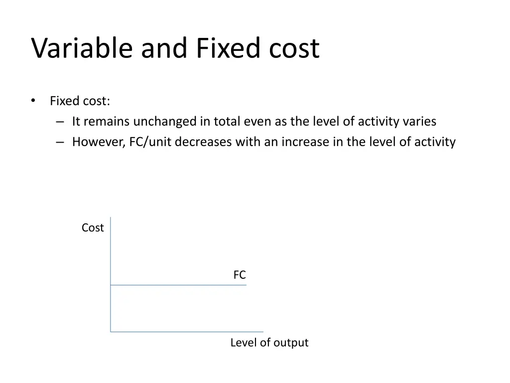 variable and fixed cost 15