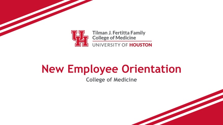 new employee orientation college of medicine