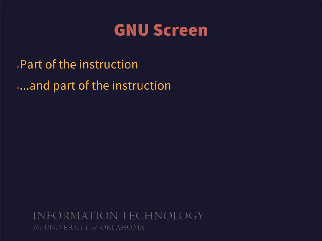 gnu screen 2