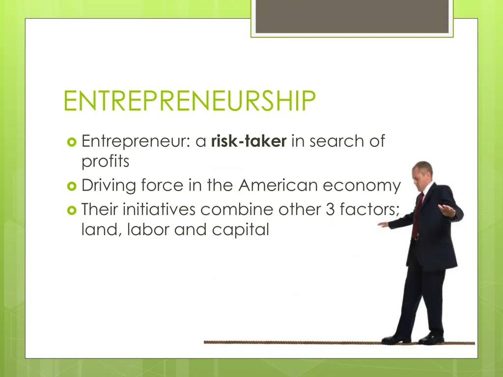 entrepreneurship