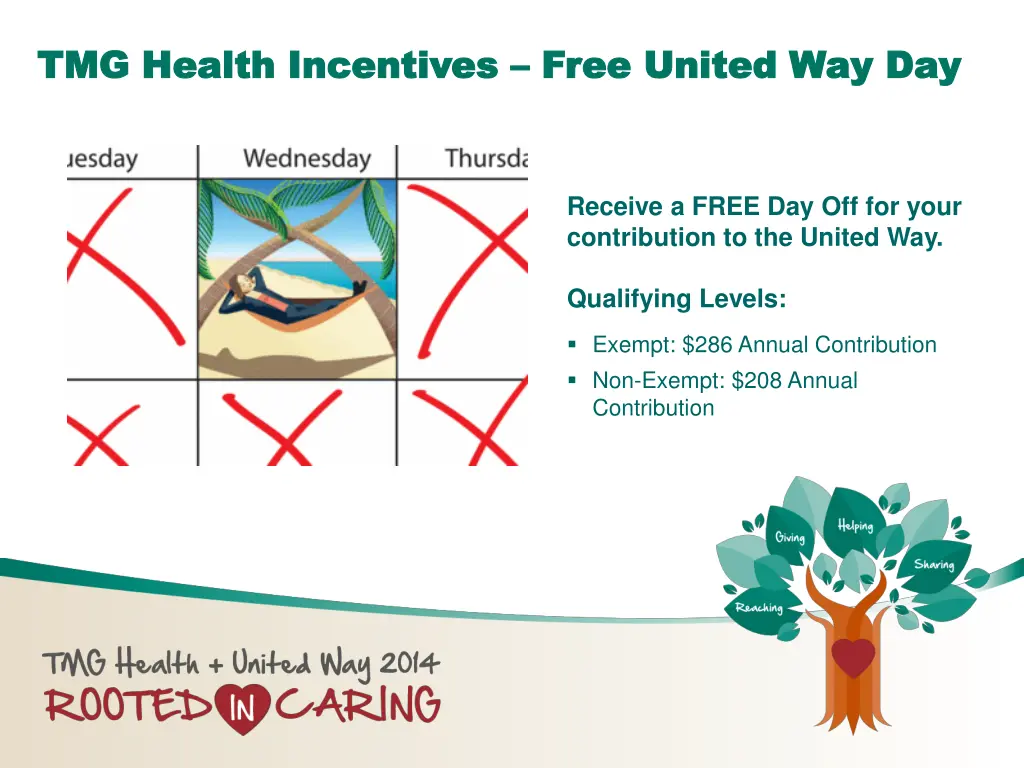 tmg health incentives tmg health incentives free