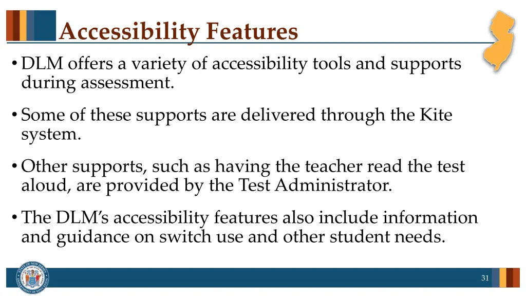 accessibility features dlm offers a variety