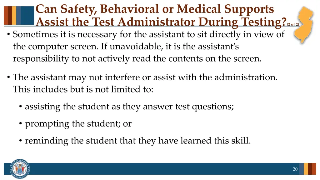 can safety behavioral or medical supports assist 1