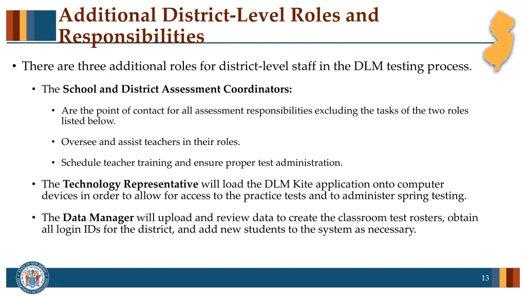 additional district level roles