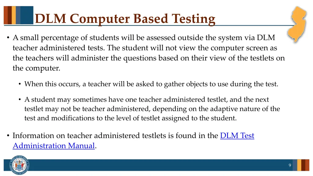 dlm computer based testing