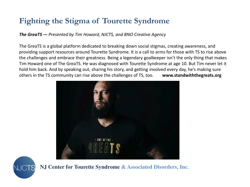 fighting the stigma of tourette syndrome 1